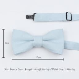 New Light Color Parent-Child Bow Tie Cotton Kids Men Casual Butterfly Cravat White Blue Pink Bowtie Wedding Dinner Accessory