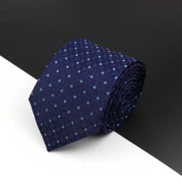 New Men's Tie Fashion Classic Polyester Stripe Paisley Red Blue Purple Wedding Party Designer Business 8cmJacquard Woven Necktie