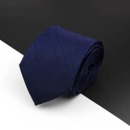 New Men's Tie Fashion Classic Polyester Stripe Paisley Red Blue Purple Wedding Party Designer Business 8cmJacquard Woven Necktie