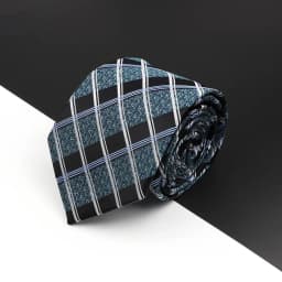 New Men's Tie Fashion Classic Polyester Stripe Paisley Red Blue Purple Wedding Party Designer Business 8cmJacquard Woven Necktie
