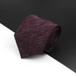 New Men's Tie Fashion Classic Polyester Stripe Paisley Red Blue Purple Wedding Party Designer Business 8cmJacquard Woven Necktie