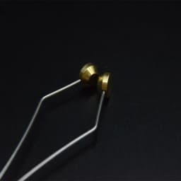 Hot 1piece Heavy Bullet Head Tapered Feet Bobbin Holders 4.5inch Smooth Flared Mouth Thin Piper Rolling Thread Fly Tying Tool