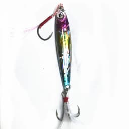 Glow Jigging Fishing Lure 30g/40g/60g/80g Sea Bass Artificial Baits Shore Cast Metal Jig