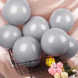 5/10/12/18/36inch Gray Balloons Mini Large Macaron Gray Globos Grey Latex Balloon for Wedding Birthday Party Decoration Supplies