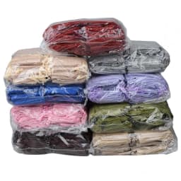 10pcs/lot Drawstring Natural Burlap Gift Bag Multi Size Flax Jewelry Packaging Wedding Party Candy Bags Can Print Logo