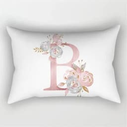 Pink Letter Cushion Cover 30x50 Polyester Pillowcase Sofa Cushions Decorative Throw Pillows Home Decoration Pillowcover