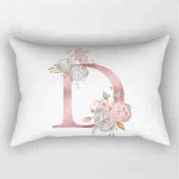 Pink Letter Cushion Cover 30x50 Polyester Pillowcase Sofa Cushions Decorative Throw Pillows Home Decoration Pillowcover
