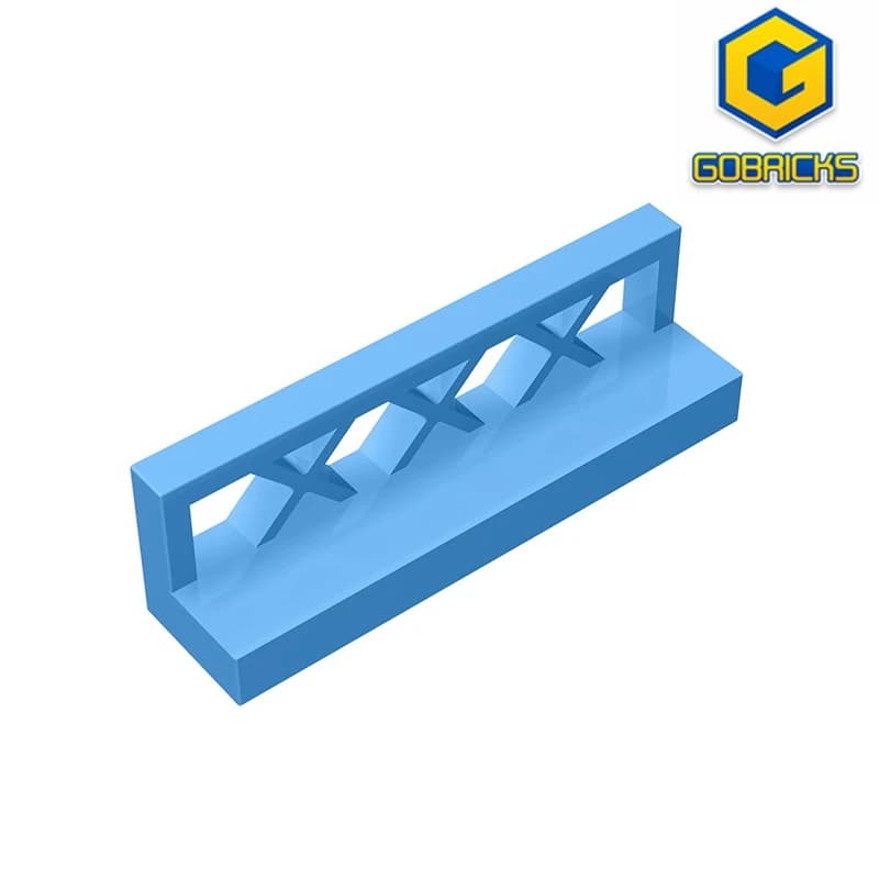 Gobricks GDS-881 Fence 1 x 4 x 1 compatible with lego 3633 pieces of children's DIY Educational Building Blocks Technical
