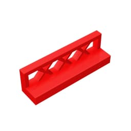Gobricks GDS-881 Fence 1 x 4 x 1 compatible with lego 3633 pieces of children's DIY Educational Building Blocks Technical