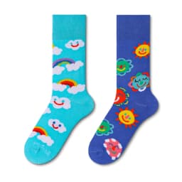 Cross Border New Spring/Summer Personalized Cartoon AB Fashion Socks Creative Cartoon Couple Cotton Socks
