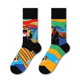 Cross Border New Spring/Summer Personalized Cartoon AB Fashion Socks Creative Cartoon Couple Cotton Socks