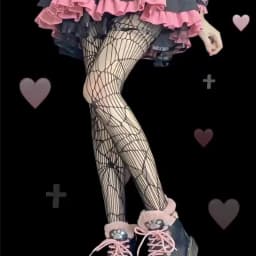 New Goth Lolita Cosplay JK Girls Tights Women Sexy Retro Gothic Kawaii Cross Print Club Stockings Nylon Socks Fishnet Pantyhose