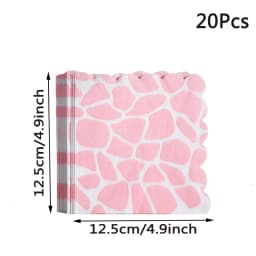 10Pcs 12inch Animal Printed Giraffe Latex Balloons Kids Happy Birthday Party Decoration Baby Shower Jungle Safari Party Supplies
