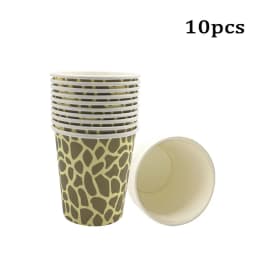 10Pcs 12inch Animal Printed Giraffe Latex Balloons Kids Happy Birthday Party Decoration Baby Shower Jungle Safari Party Supplies