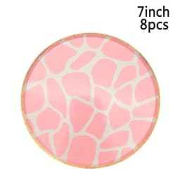 10Pcs 12inch Animal Printed Giraffe Latex Balloons Kids Happy Birthday Party Decoration Baby Shower Jungle Safari Party Supplies