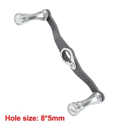 EKfan 105MM Carbon Fiber Baitcasting Reel Handle for DAI/SHI 8x5/7x4 Hole Modification Reel Handle Fishing Gear Accessory