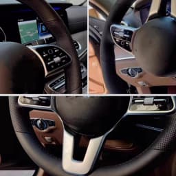 Non-Slip Leather Car Steering Wheel Cover For Honda Fit Jazz City 2009-2013 Insight 2010 2011 2012 2014 Car Accessories