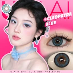 UYAAI Color Blue Contact Lenses 1 Pair Natural Eye Color Lens Yearly Colored Green Pupils For Eyes Contacts