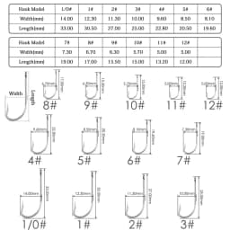 100pcs Silver Hooks High Carbon Steel Big Long Shank Fishing Hooks Sea Pint Hook Fishhook Set with Eyes Barb Fishing Accessories