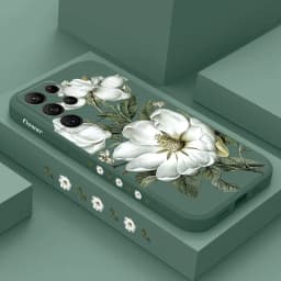Wild Flowers Phone Case For Samsung Galaxy S25 S24 S23 S22 S21 S20 Ultra Plus FE S10 S9 S10E Note 20 ultra 10 9 Plus Cover