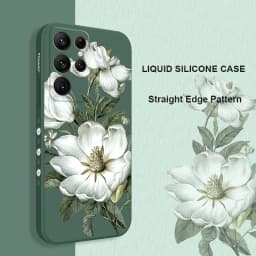 Wild Flowers Phone Case For Samsung Galaxy S25 S24 S23 S22 S21 S20 Ultra Plus FE S10 S9 S10E Note 20 ultra 10 9 Plus Cover