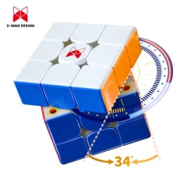 [JudyCube] QiYi X-Man Tornado V3M Pioneer UV Version Magnetic Magic Speed Cube Qiyi XMD Tornado V3 M Flagship Puzzle Toys