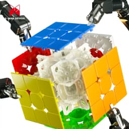 [JudyCube] QiYi X-Man Tornado V3M Pioneer UV Version Magnetic Magic Speed Cube Qiyi XMD Tornado V3 M Flagship Puzzle Toys