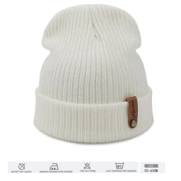 New Korean Wool Acrylic Knitted Caps Women Men Skullcap Autumn Winter Elastic Skullies Beanies Hat Wholesale