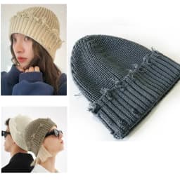 New Korean Wool Acrylic Knitted Caps Women Men Skullcap Autumn Winter Elastic Skullies Beanies Hat Wholesale