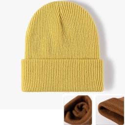 New Korean Wool Acrylic Knitted Caps Women Men Skullcap Autumn Winter Elastic Skullies Beanies Hat Wholesale