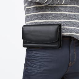 Universal Leather Phone Holster Belt Case Mobile Phone Bag For iPhone 14 13 Samsung Huawei Xiaomi Men Waist Bag Pouch Pack