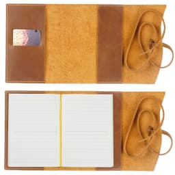 AIGUONIU Genuine Leather Notebook Planner Book Cover A6/A5 Size For MD Diary Original Journal Drawing Sketchbook