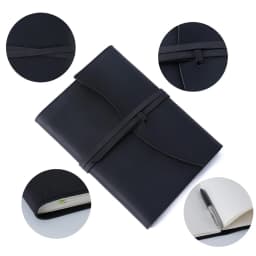 AIGUONIU Genuine Leather Notebook Planner Book Cover A6/A5 Size For MD Diary Original Journal Drawing Sketchbook