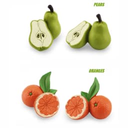 Realistic Mini Simulation Fruits Vegetables Model Figures, Early Educational Cognitive Learning Toys Table Party Decoration Gift