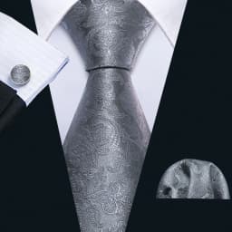 Fashion Red Blue Teal Floral Men Tie Set Necktie Handkerchief Cufflinks Wedding Gift Barry. Wang Tie Pin Brooches A-6074