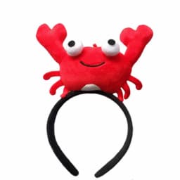 Fashion Hair Accessories Crayfish Crab Cute Hair Band Plush Hairpin Headband Face Wash