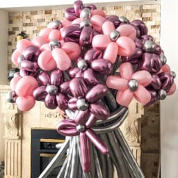 10/20/30Pcs Metal Long Balloons Metallic Silver Blue Purple Green Chrome Rose Gold Long Balloon for Birthday Baby Shower Decor