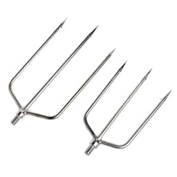 Stainless Steel Prong Harpoon Fish Fork Fishing Ice Breaker AccessoryTackleTool
