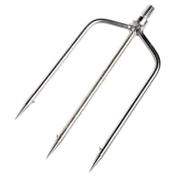 Stainless Steel Prong Harpoon Fish Fork Fishing Ice Breaker AccessoryTackleTool