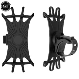 Bicycle Scooter Mobile Phone holder 360° Rotation Handle Mobile Phone GPS Silicone Bracket Bicycle Scooter Stand for cell phone