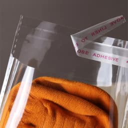 100Pcs transparent self-sealing polyethylene Opp plastic packaging candy jewelry card toy packaging party gift cellophane bag