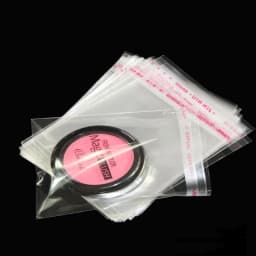100Pcs transparent self-sealing polyethylene Opp plastic packaging candy jewelry card toy packaging party gift cellophane bag