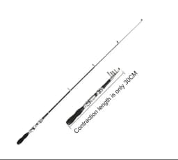 Fishing tools Telescopic Fishing Rod Spinning Fly Carp Feeder Carbon Fiber Pesca 1.2M 1.5M 1.7M 1.9M 2.1M Mini Travel Reel Seat