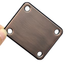 1Set Electric Guitar Neck Plate with Screws for ST TL Guitar Jazz Bass Replacement Guitar Accessories 7 Coloer