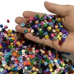 Bulk Buy Plate 1x1 Round DIY Pixel Art Remix 53+ Colors Building Block MOC Parts Brick Mosaic Maker Toys 4073/6141 4600pcs/Lot