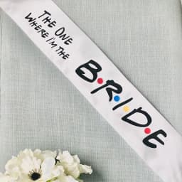 Bride I Do Crew sash Sunglasses Friend Theme Bachelorette hen Party bridal shower wedding decoration Photo props Bridesmaid gift