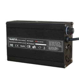 24V 10A Charger for 10Ah To 100Ah 24V Lead Acid Battery Electric Wheelchair AGM Battery Quality Aluminum Alloy Smart Fan
