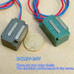DC 12V-24V  Electronic Magnet Small Volume Large Suction Electromagnet for Electronic Door Lock
