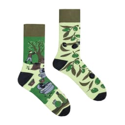 Cross Border New Spring/Summer Personalized Cartoon AB Fashion Socks Creative Cartoon Couple Cotton Socks