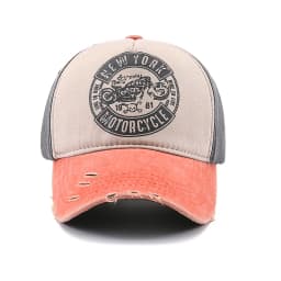 New Fashion Letter Print Snapback Washed Cotton Baseball Cap Men Women Patchwork Hip Hop Caps Outdoor Spring Summer Sun Hat